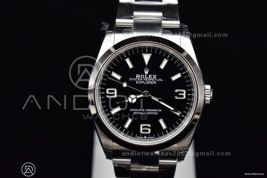 on 36mm 904L VSF Bracelet SS Explorer Seasonal 1:1 837 Edition Dial Steel 124270 Black DD Best 0716